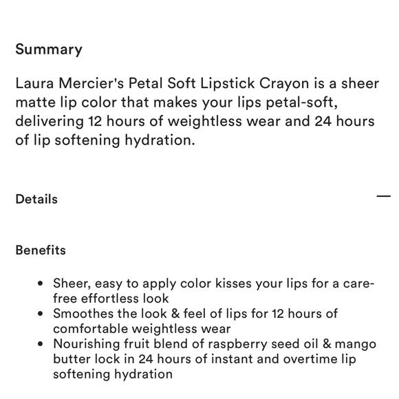 Laura Mercier ‘Laura’ Petal Soft Lipstick Crayon - Picture 11 of 13